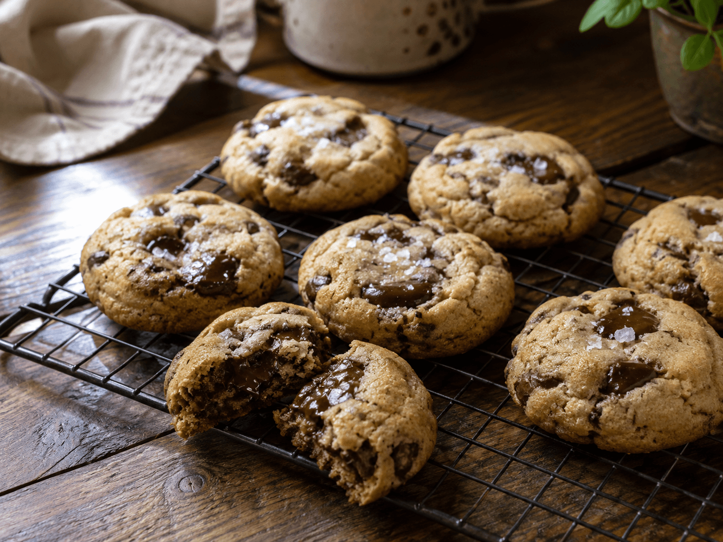 Bakery-Style Chocolate Chip Cookies