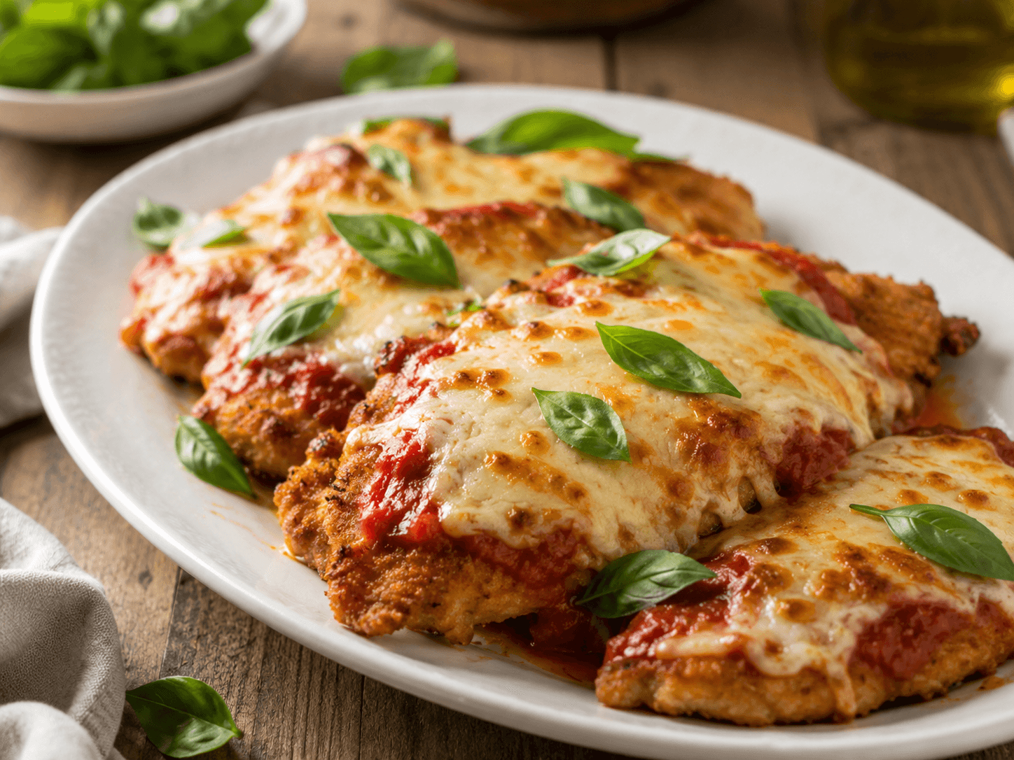 Crispy Chicken Parmesan