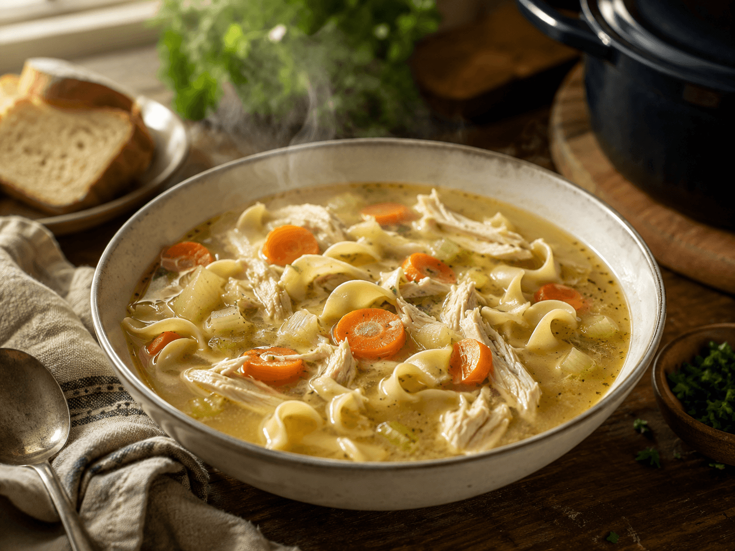 Feel-Better Chicken Noodle Soup