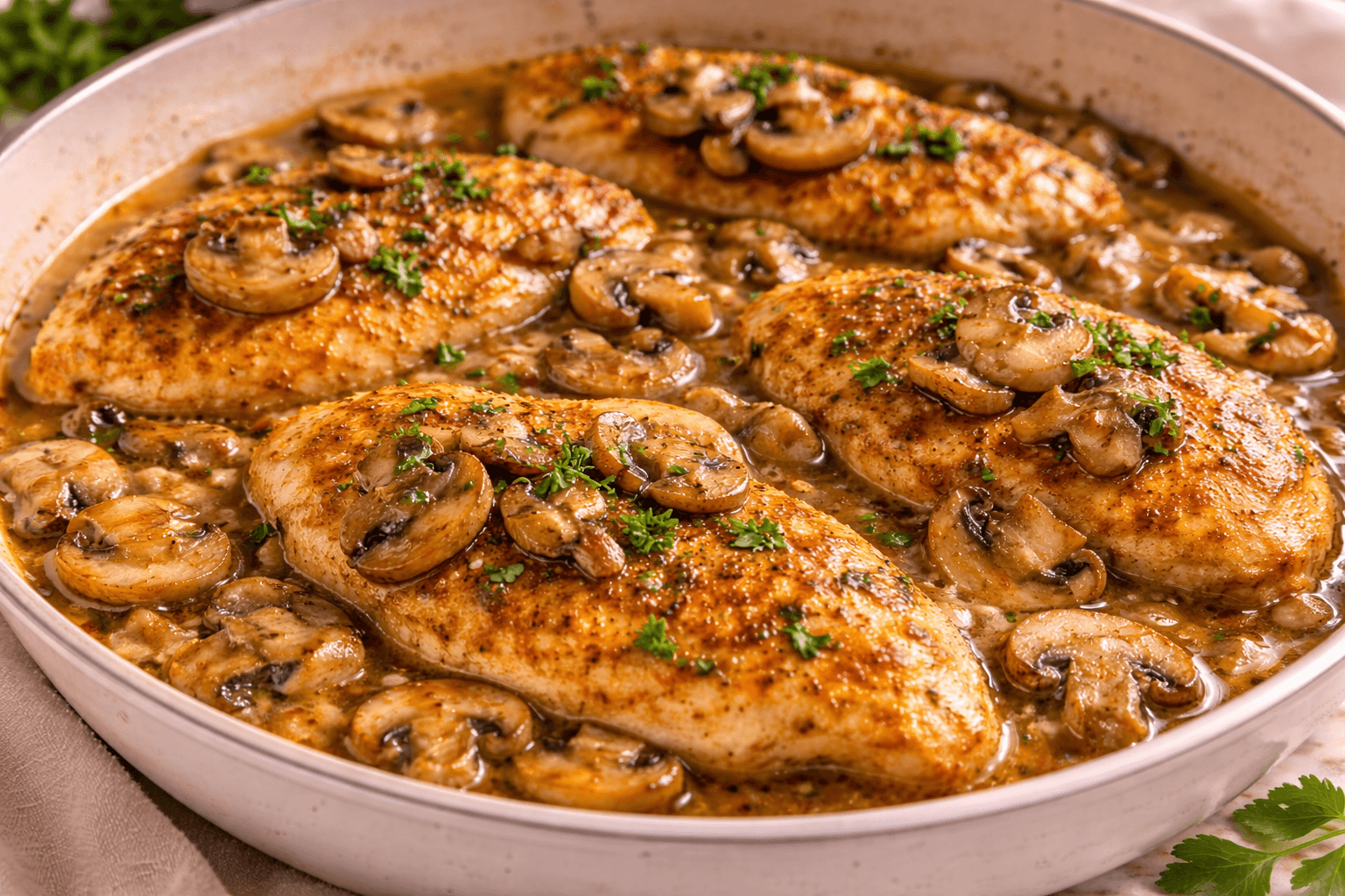 Chicken Marsala