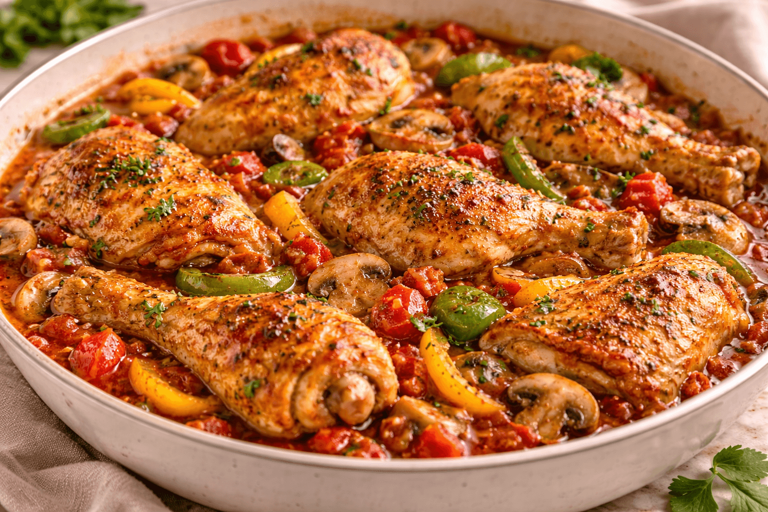Chicken Cacciatore
