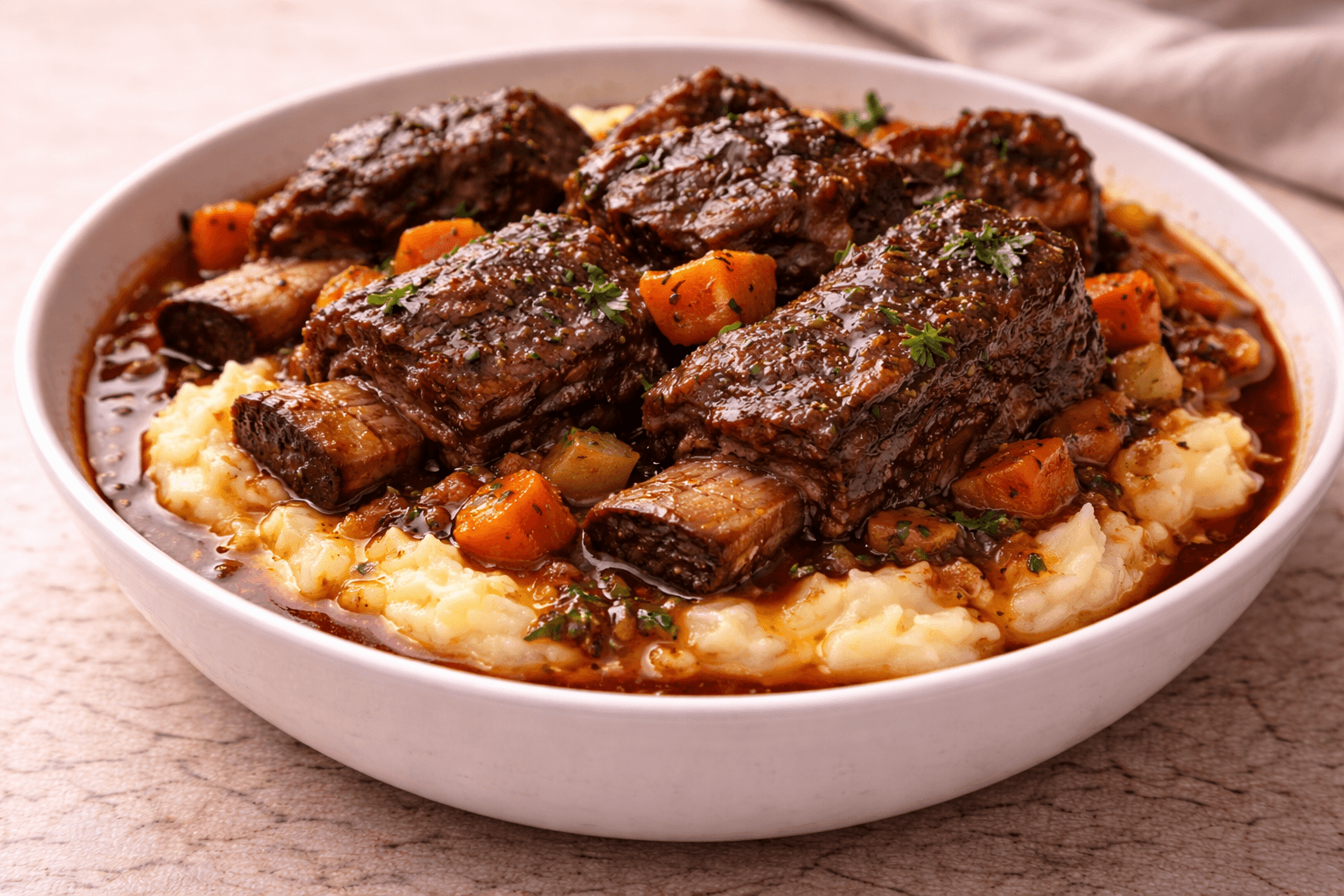 Red Wine Braised Short Ribs